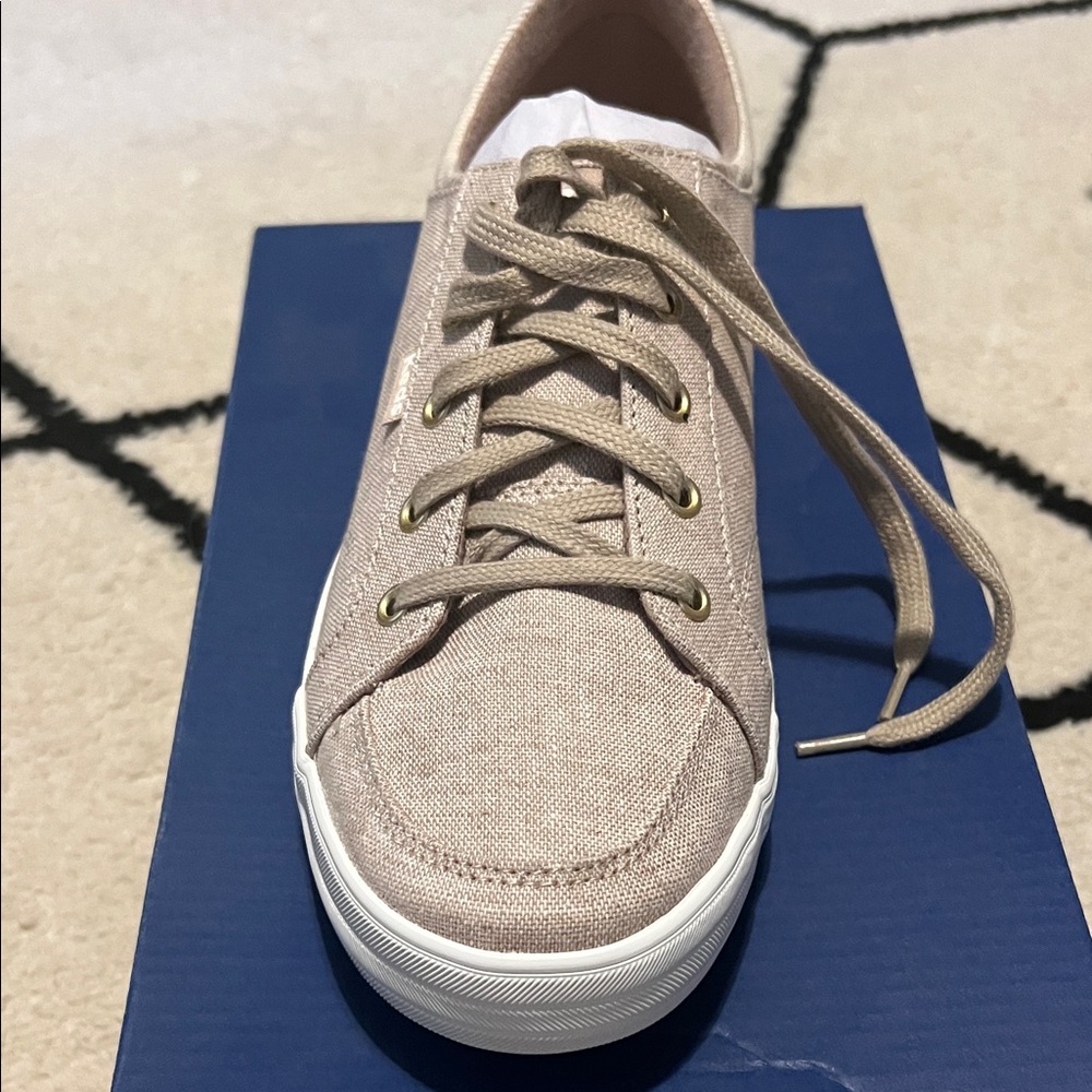 Keds Chambray Beige Women's Sneakers